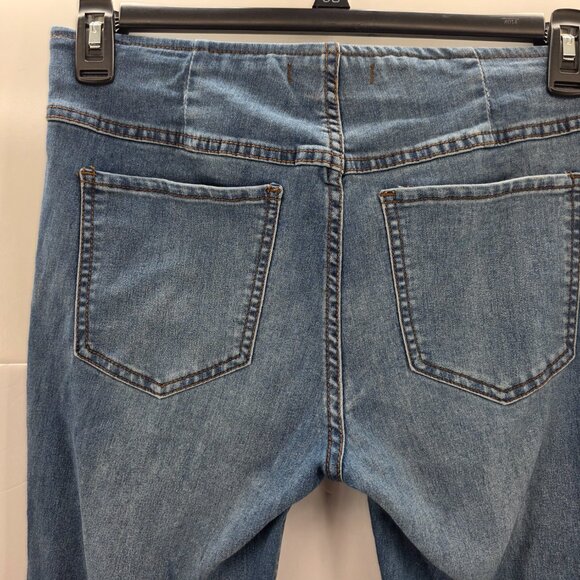 Free People Just Float On Flare Jeans Womens   Blue Stretch 29 x 34 - Picture 5 of 16